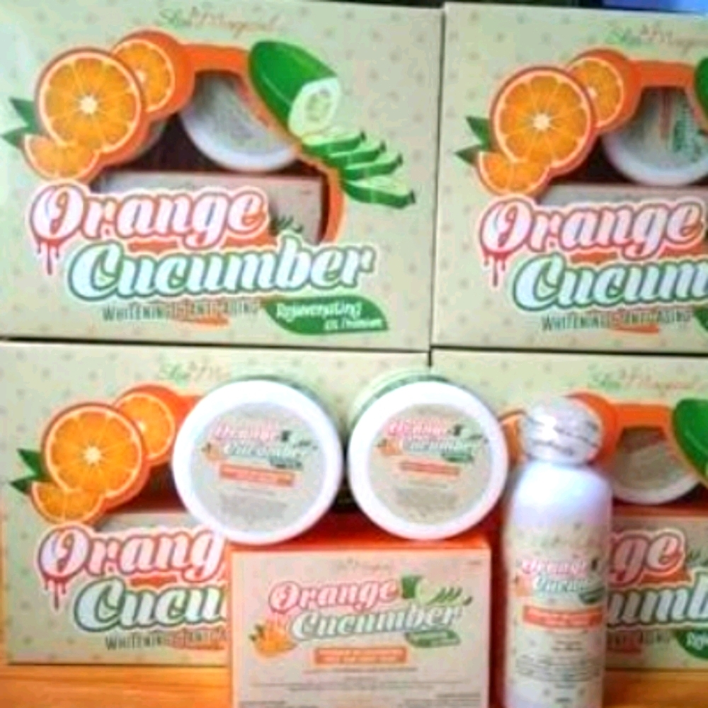 Skin Magical Orange cucumber set